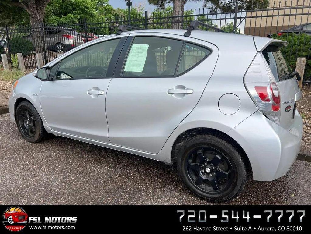 2014 Classic Silver Metallic Toyota Prius c
