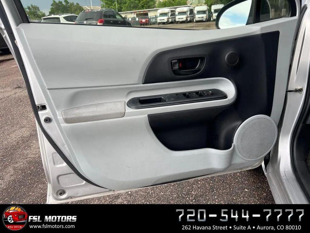 2014 Classic Silver Metallic Toyota Prius c