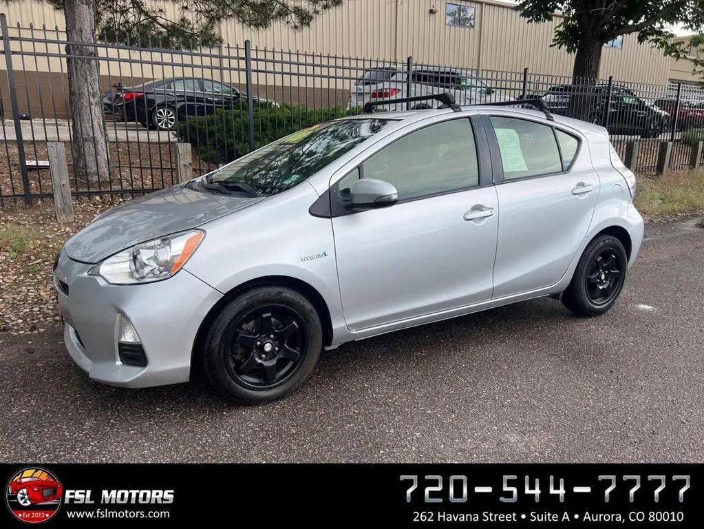 2014 Classic Silver Metallic Toyota Prius c