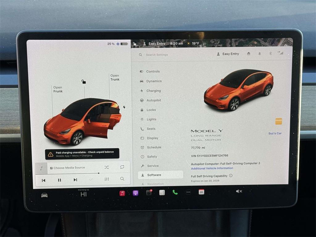used 2021 Tesla Model Y car, priced at $23,488