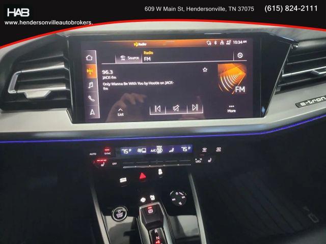 used 2023 Audi Q4 e-tron car, priced at $26,785