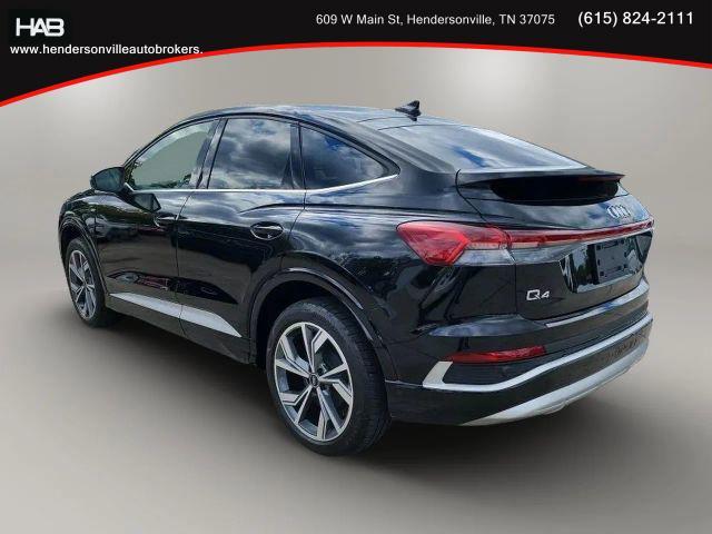 used 2023 Audi Q4 e-tron car, priced at $26,785