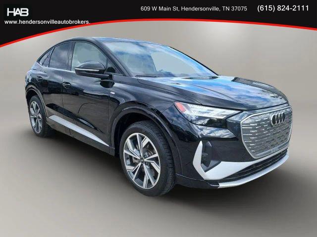 used 2023 Audi Q4 e-tron car, priced at $26,785