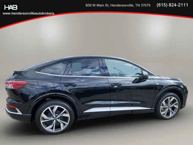 used 2023 Audi Q4 e-tron car, priced at $26,785