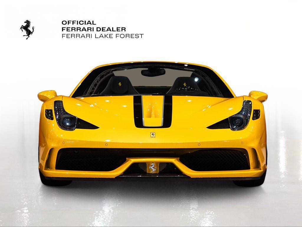 used 2015 Ferrari 458 Spider car, priced at $2,490,000