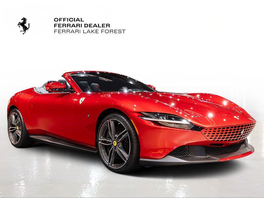 used 2025 Ferrari Roma Spider car, priced at $309,900