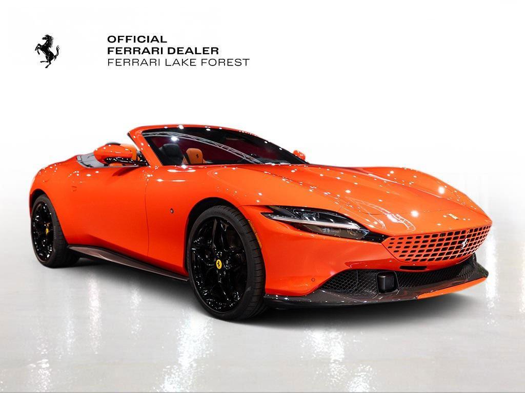 used 2025 Ferrari Roma Spider car, priced at $334,900