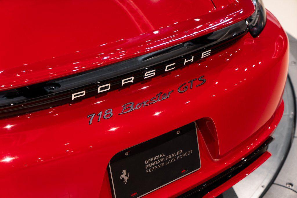 used 2018 Porsche 718 Boxster car, priced at $78,900