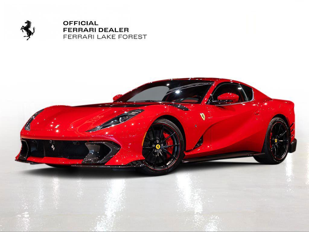 used 2022 Ferrari 812 Competizione car, priced at $2,390,000