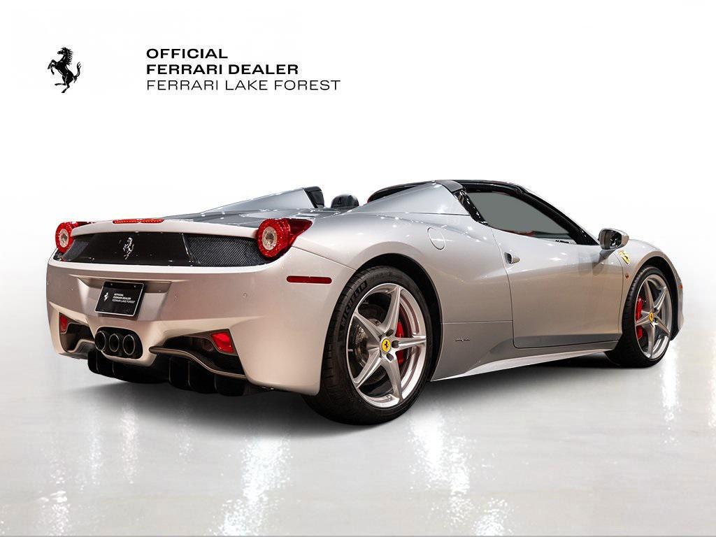 used 2014 Ferrari 458 Spider car, priced at $349,900