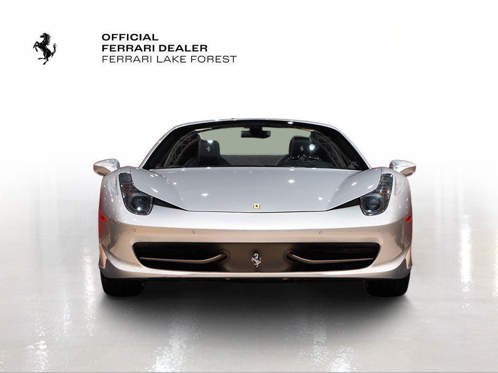 used 2014 Ferrari 458 Spider car, priced at $339,900
