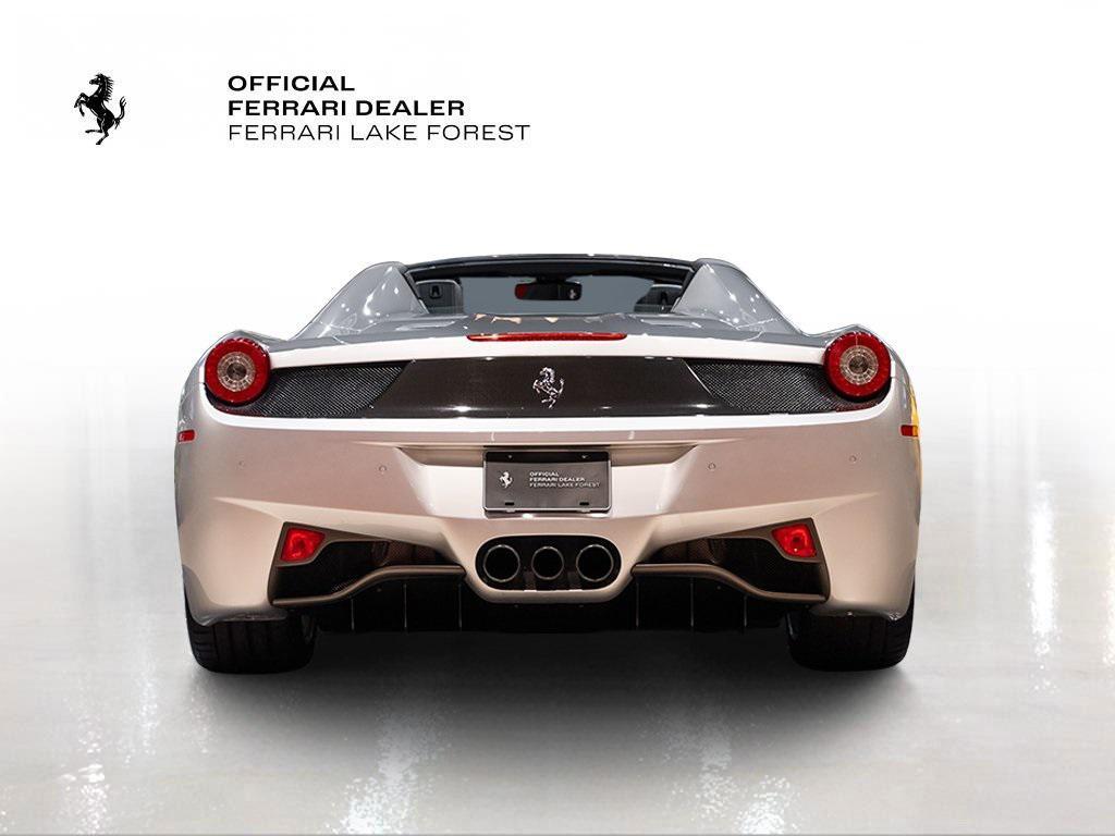 used 2014 Ferrari 458 Spider car, priced at $349,900