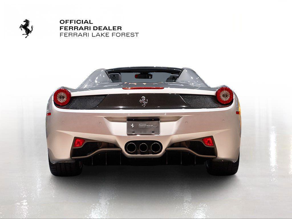 used 2014 Ferrari 458 Spider car, priced at $339,900