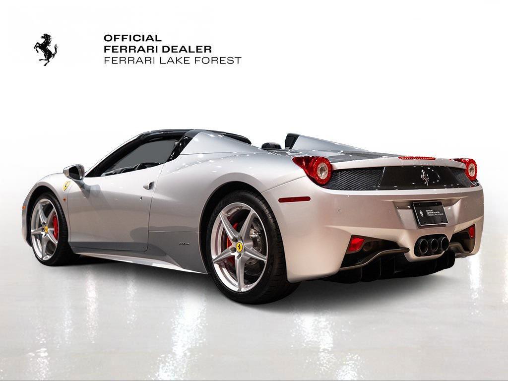used 2014 Ferrari 458 Spider car, priced at $349,900