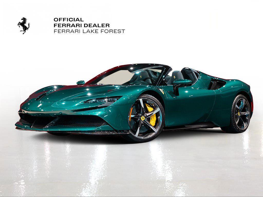 used 2024 Ferrari SF90 Spider car, priced at $629,900