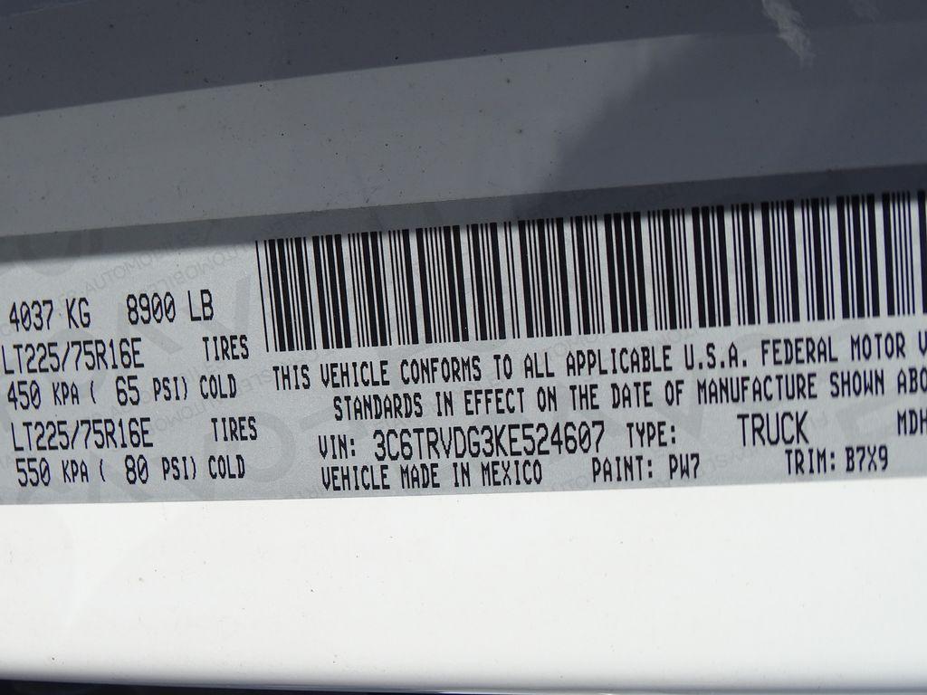 used 2019 Ram ProMaster 2500 car, priced at $19,000