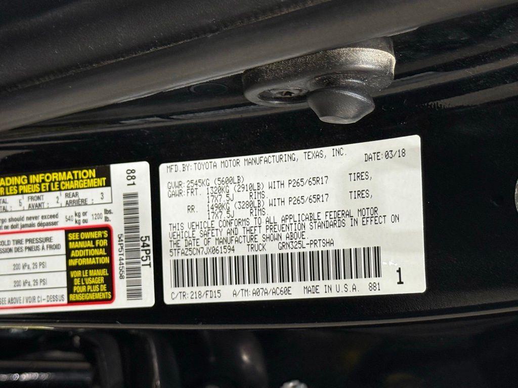 used 2018 Toyota Tacoma car, priced at $22,200