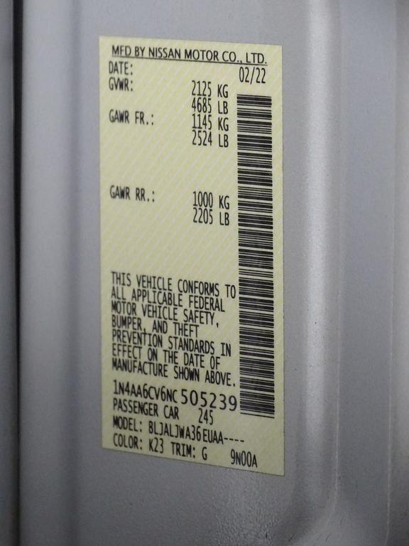 used 2022 Nissan Maxima car, priced at $21,000