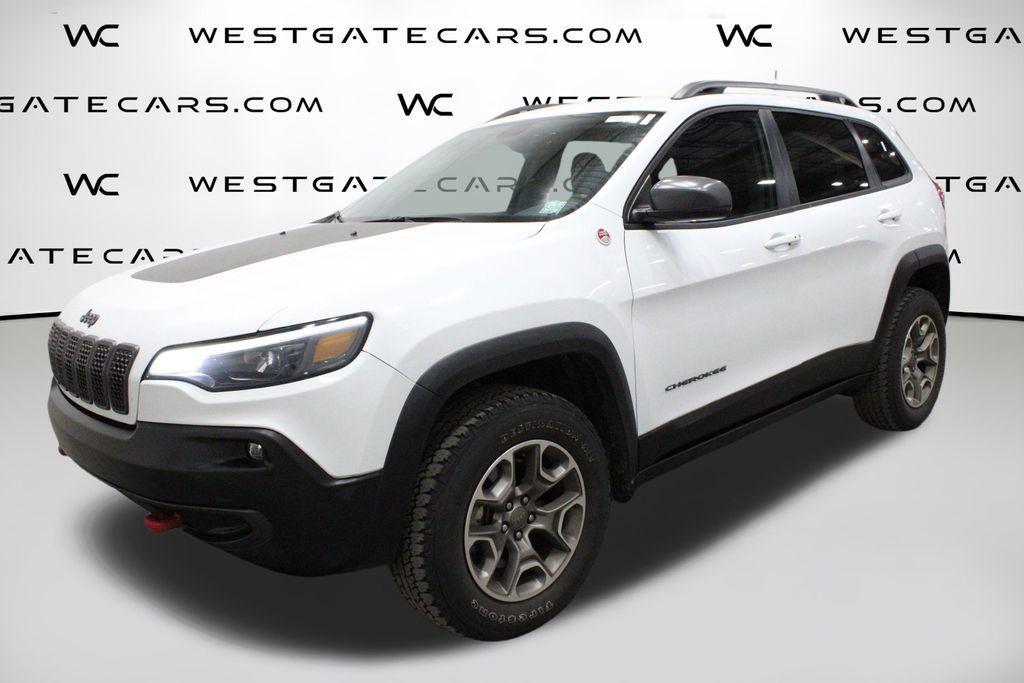 used 2020 Jeep Cherokee car, priced at $19,100