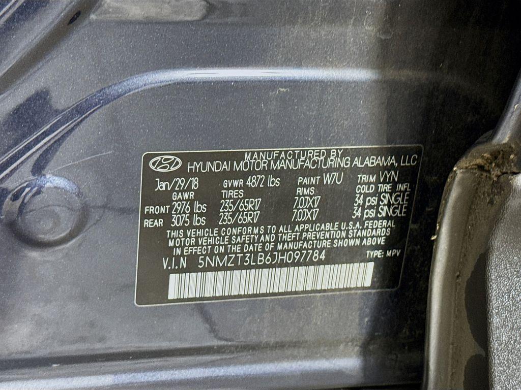 used 2018 Hyundai Santa Fe Sport car, priced at $8,609