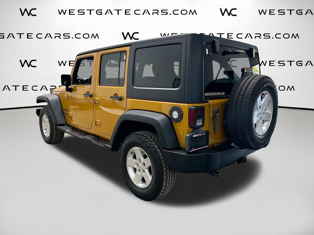 used 2014 Jeep Wrangler Unlimited car, priced at $13,700