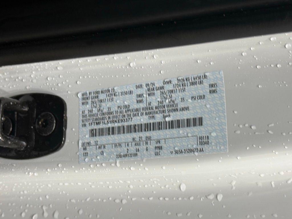 used 2024 Ford F-150 car, priced at $44,000