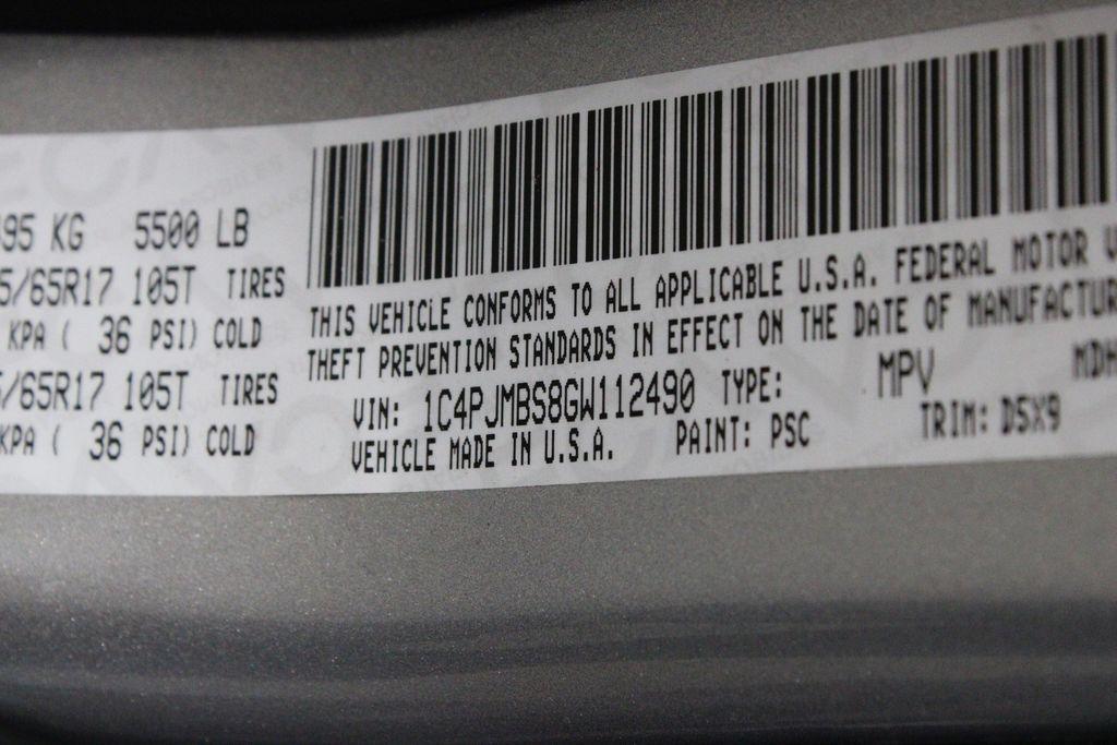 used 2016 Jeep Cherokee car, priced at $10,150