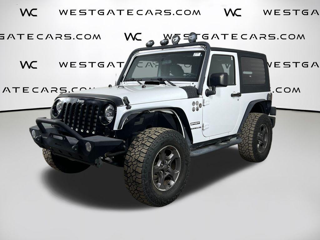 used 2017 Jeep Wrangler car, priced at $19,600