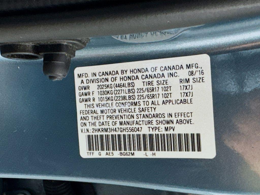 used 2016 Honda CR-V car, priced at $12,750