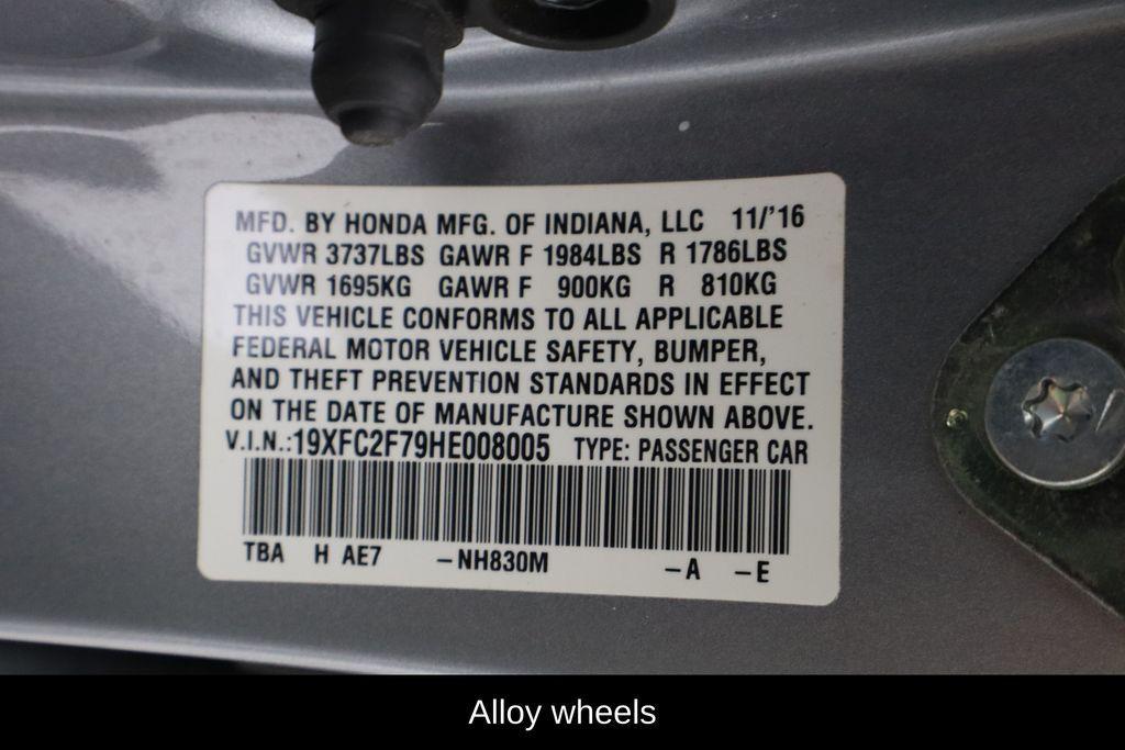 used 2017 Honda Civic car, priced at $15,797