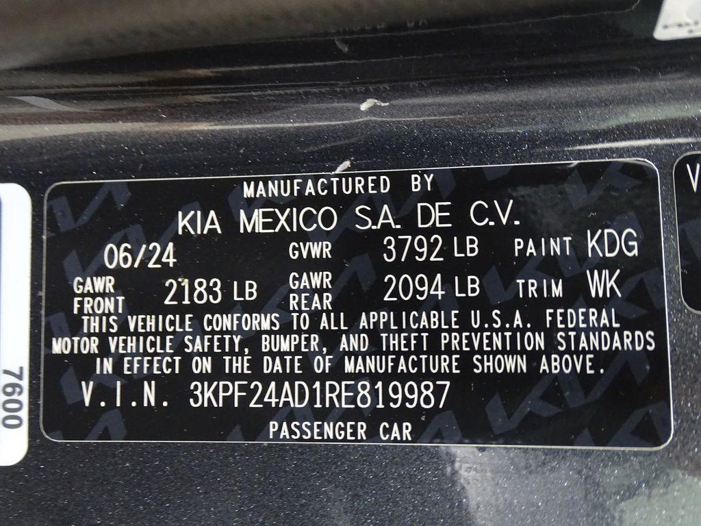 used 2024 Kia Forte car, priced at $15,100