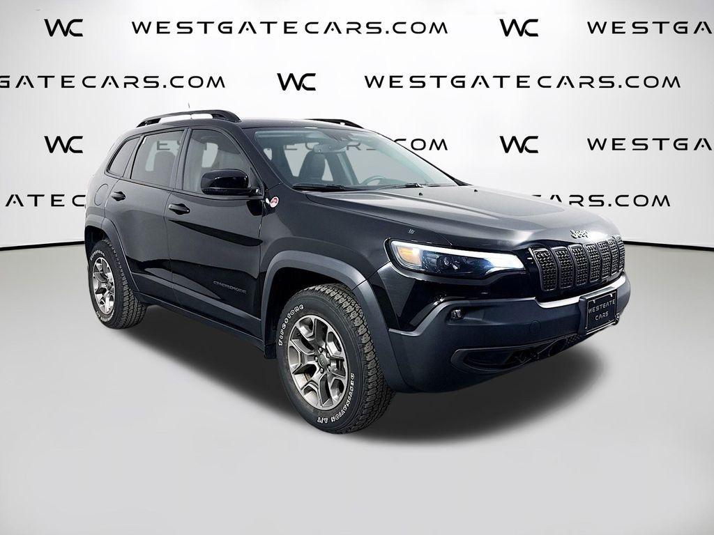 used 2022 Jeep Cherokee car, priced at $22,750