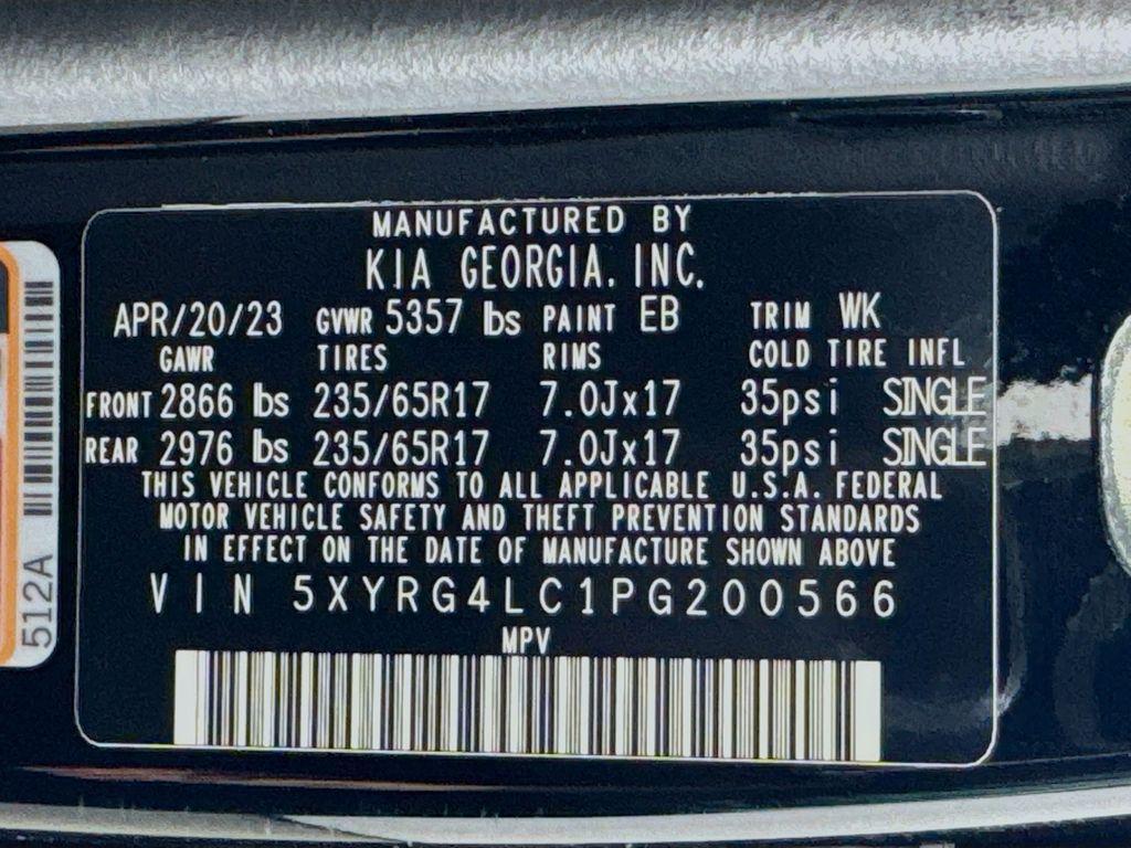 used 2023 Kia Sorento car, priced at $22,250