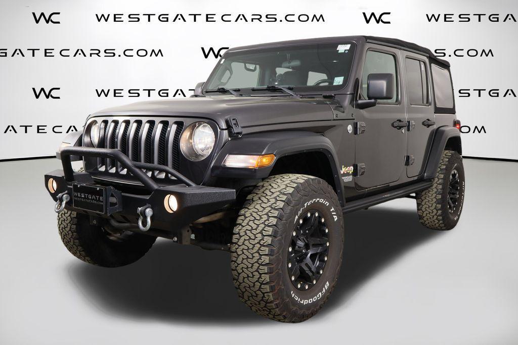 used 2018 Jeep Wrangler Unlimited car, priced at $23,150