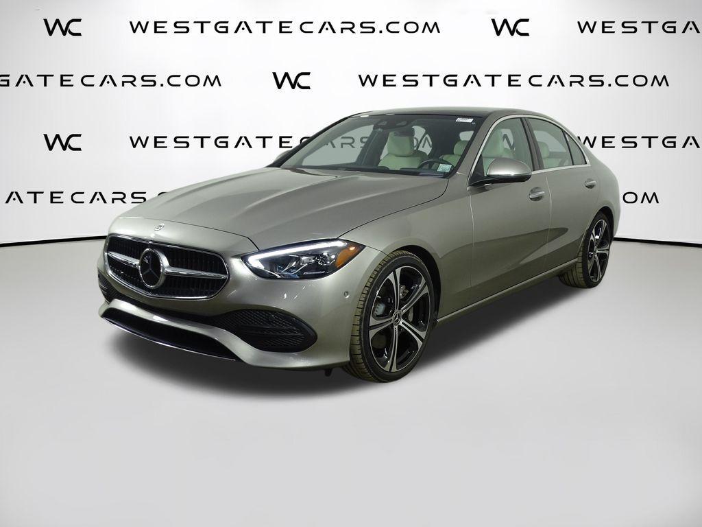used 2023 Mercedes-Benz C-Class car, priced at $35,500