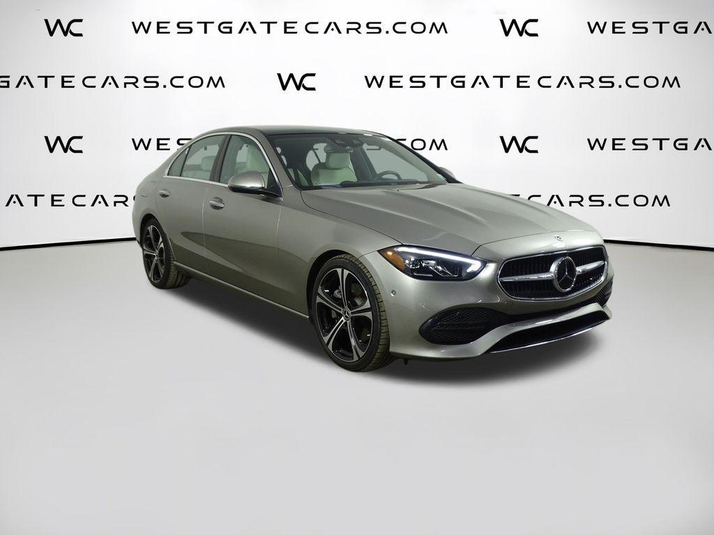 used 2023 Mercedes-Benz C-Class car, priced at $35,500