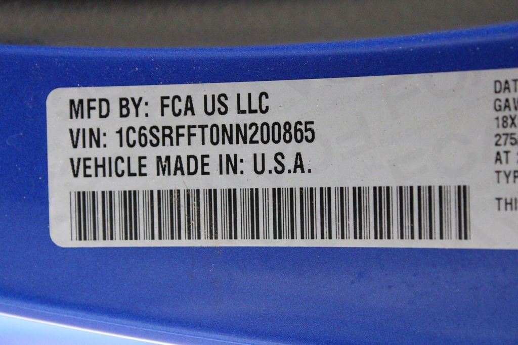 used 2022 Ram 1500 car, priced at $34,900