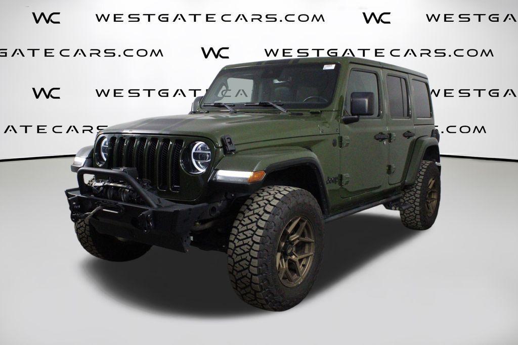 used 2021 Jeep Wrangler Unlimited car, priced at $32,700