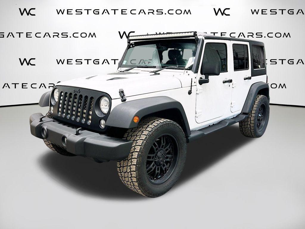 used 2014 Jeep Wrangler Unlimited car, priced at $16,500