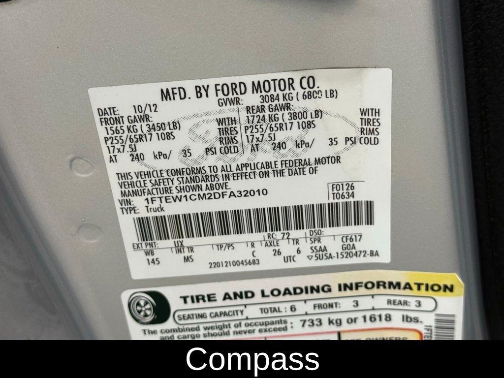 used 2013 Ford F-150 car, priced at $11,650