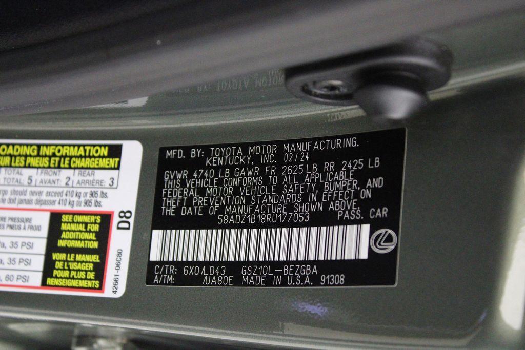 used 2024 Lexus ES 350 car, priced at $36,600