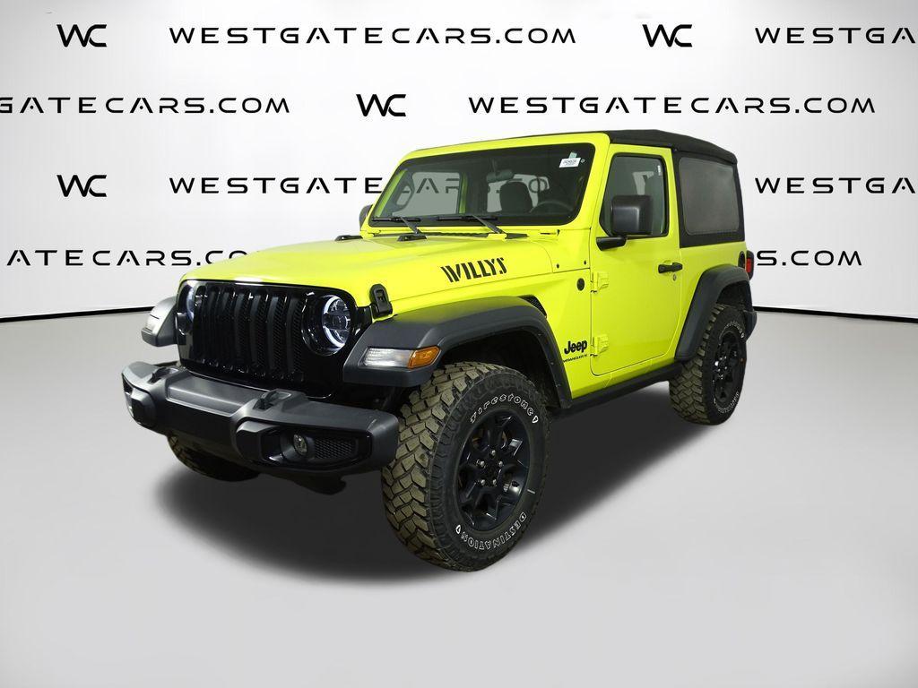 used 2023 Jeep Wrangler car, priced at $27,600