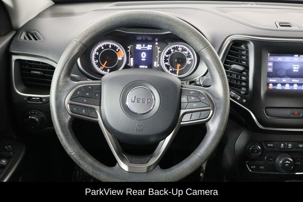 used 2021 Jeep Cherokee car, priced at $19,500