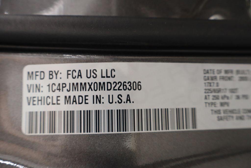 used 2021 Jeep Cherokee car, priced at $20,450