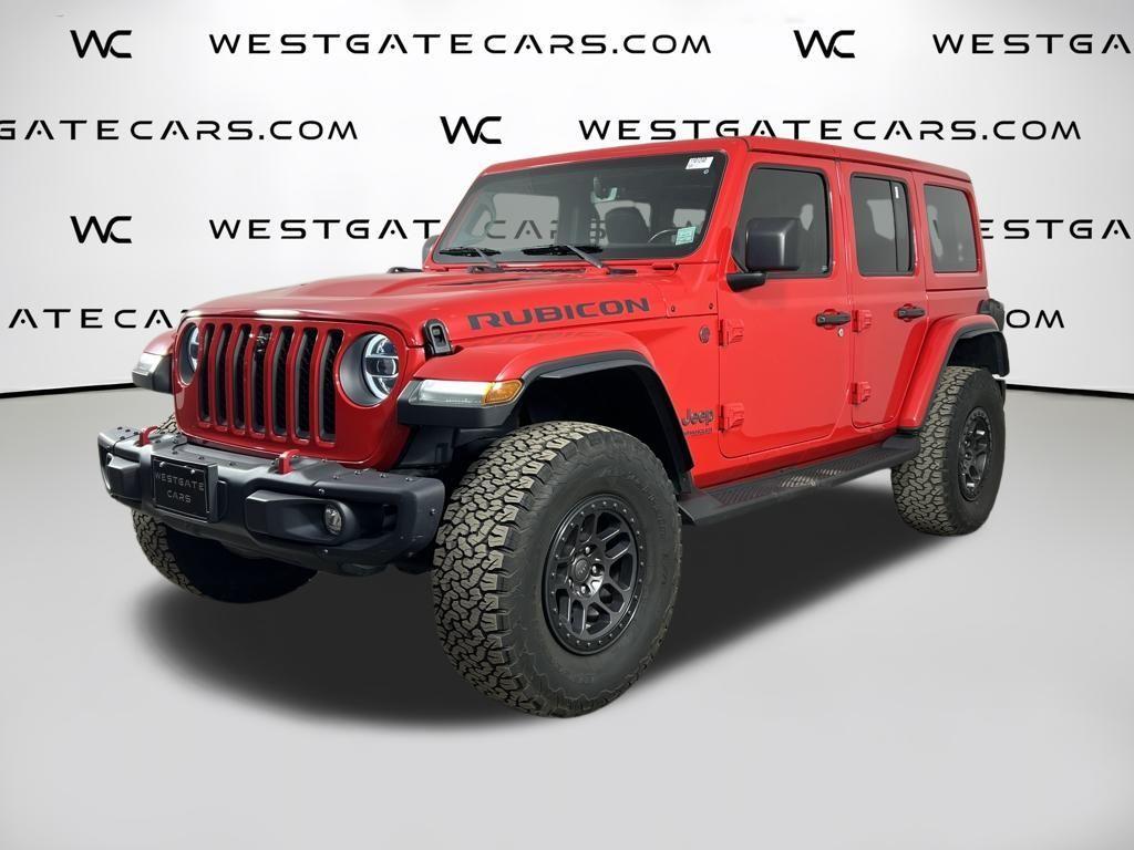 used 2021 Jeep Wrangler Unlimited car, priced at $33,800
