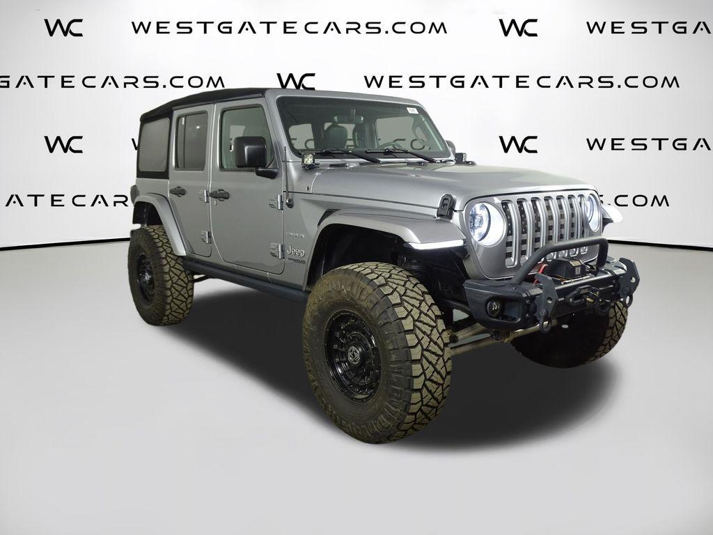 used 2018 Jeep Wrangler Unlimited car, priced at $21,500
