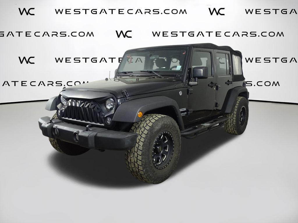 used 2016 Jeep Wrangler Unlimited car, priced at $19,700