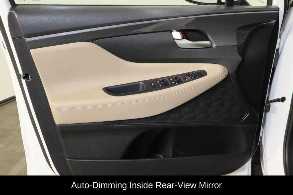 used 2021 Hyundai Santa Fe car, priced at $19,300