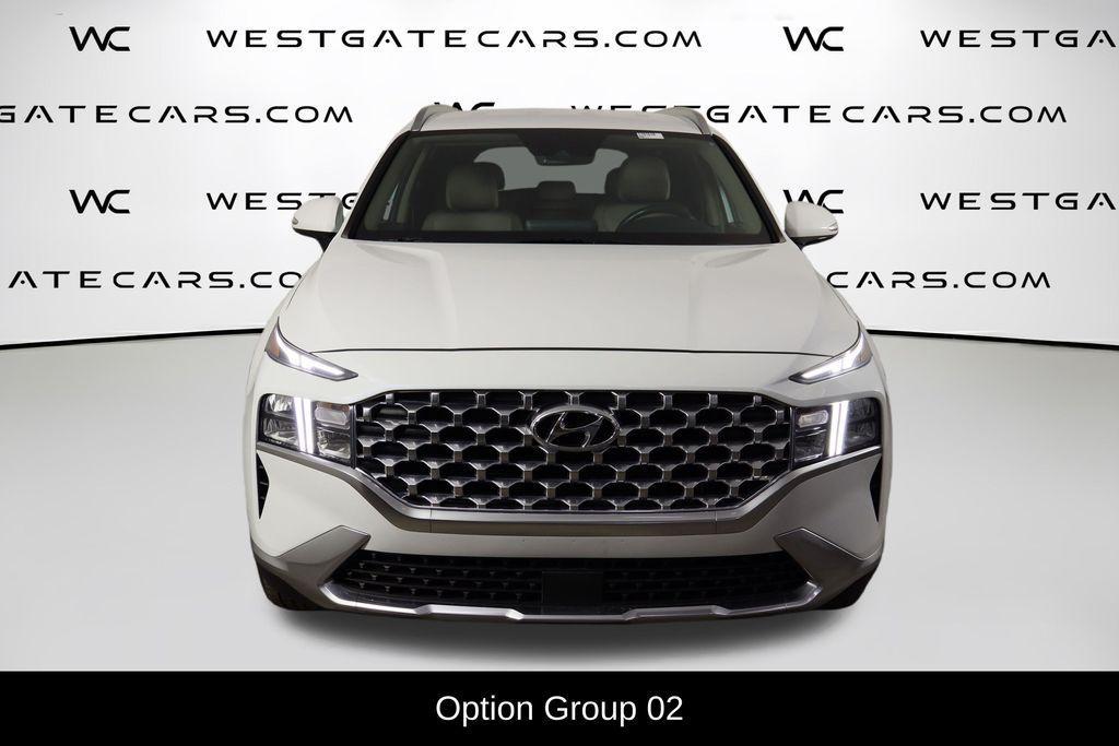 used 2021 Hyundai Santa Fe car, priced at $19,300