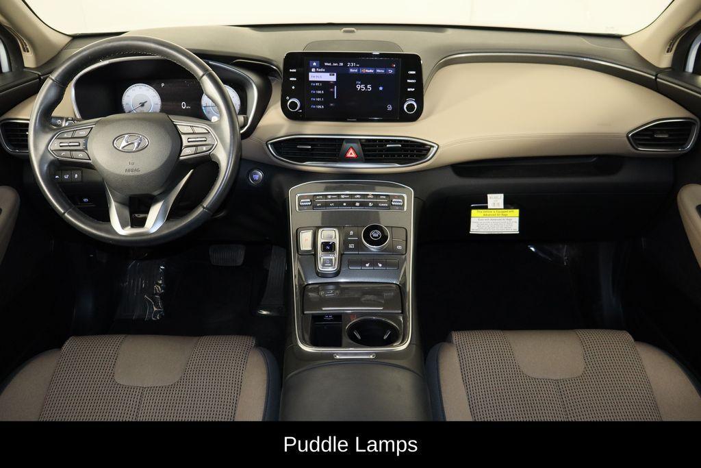 used 2021 Hyundai Santa Fe car, priced at $19,300